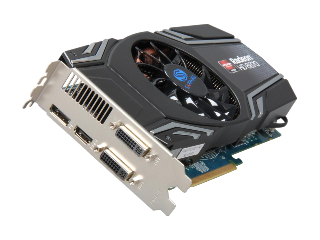 Sapphire AMD Radeon HD 6870 1GB GDDR5 SDRAM PCIE 2.0 x16 Video Card 11179-09-20G