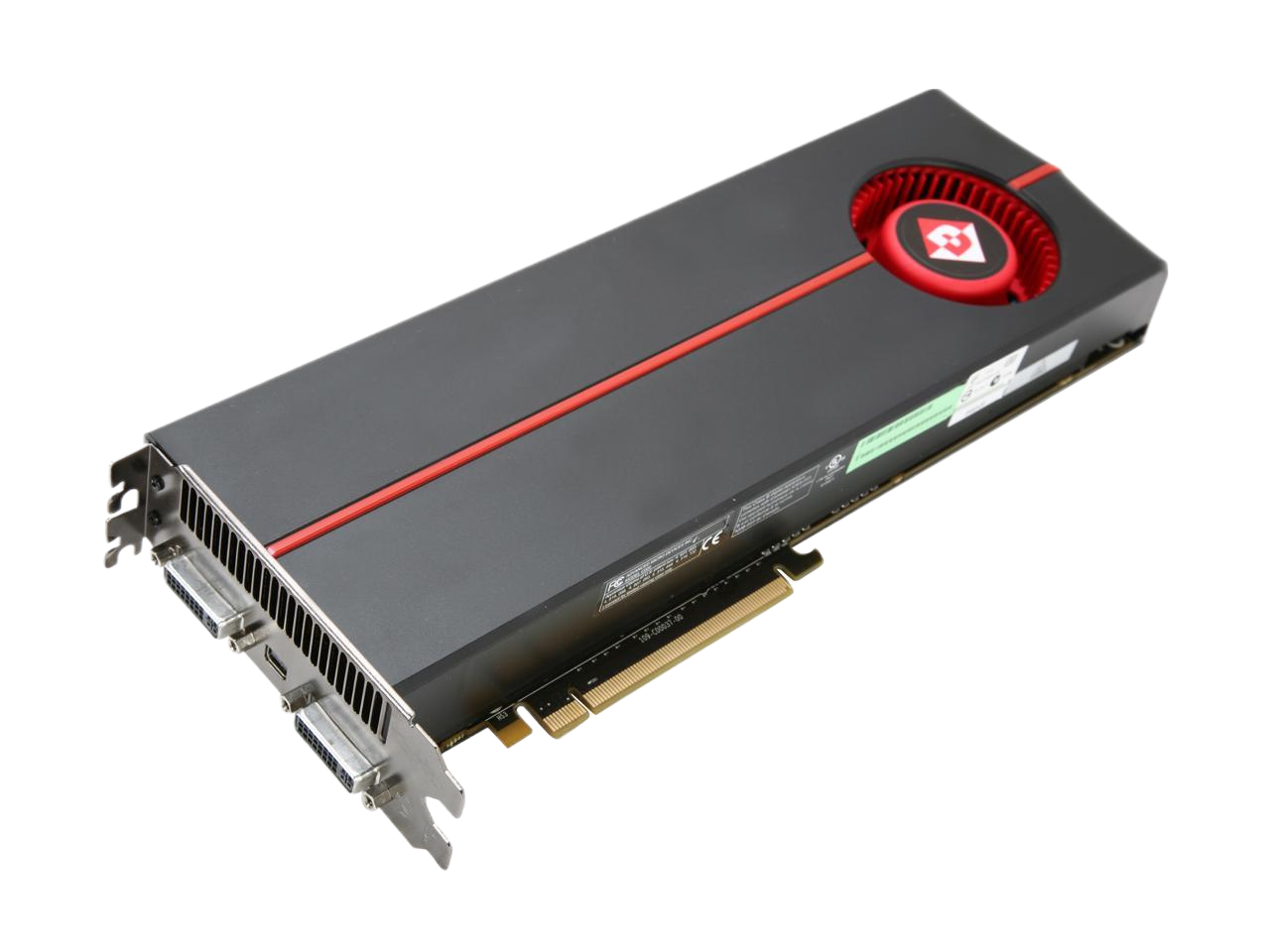 DIAMOND Radeon HD 5970 (Hemlock) 2GB GDDR5 PCI Express 2.1 x16 CrossFireX Support Dual GPU Onboard CrossFire Video Card w/ Eyefinity 5970PE52G