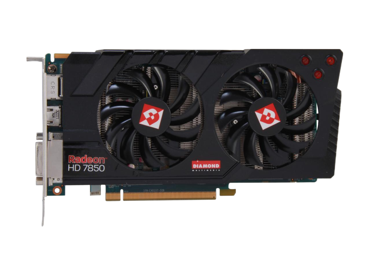 DIAMOND Radeon HD 7850 2GB GDDR5 PCI Express 3.0 x16 CrossFireX Support Video Card 7850PE52GV2