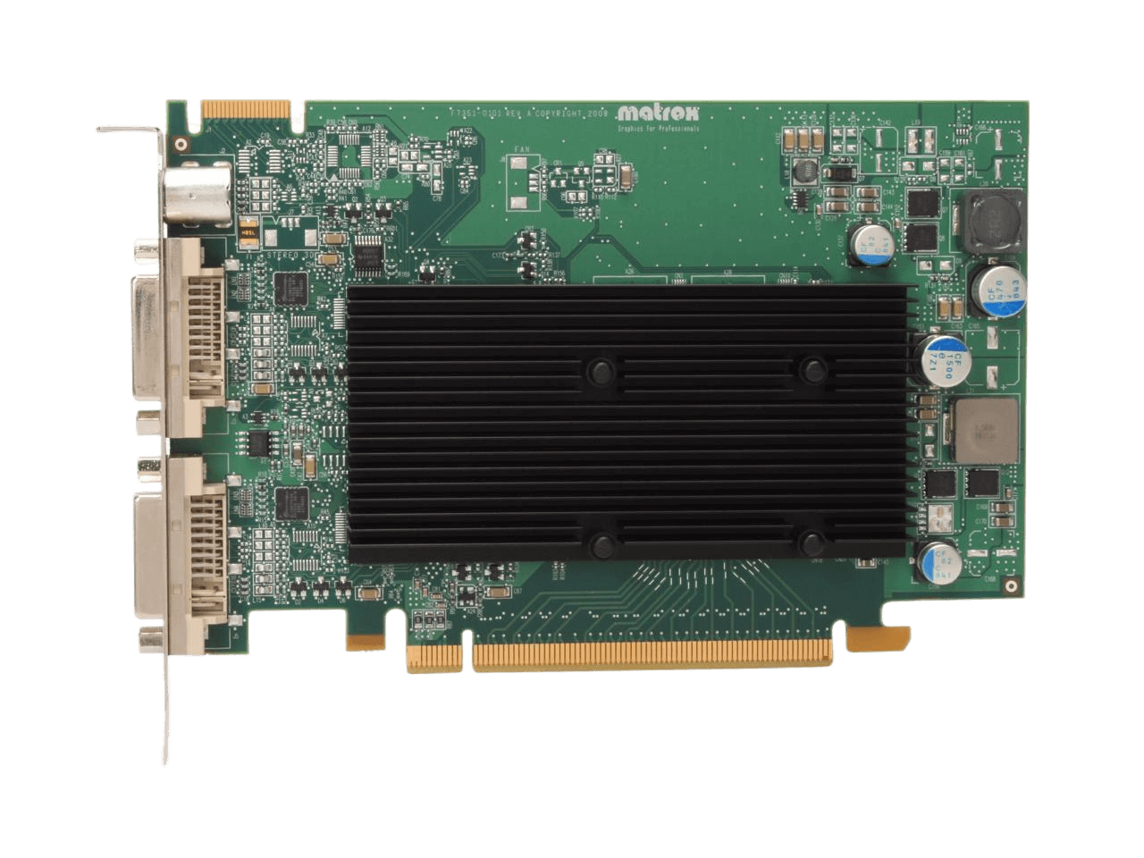 PCI HALBBAUHÖHE GRAFIKKARTE GRAPHICCARD MATROX P650 DUALHEAD P65-MDDAP64F G24 eB PCI HALBBAUHÖHE GRAFIKKARTE GRAPHICCARD MATROX P650 DUALHEAD P65-MDDAP64F G24 eB