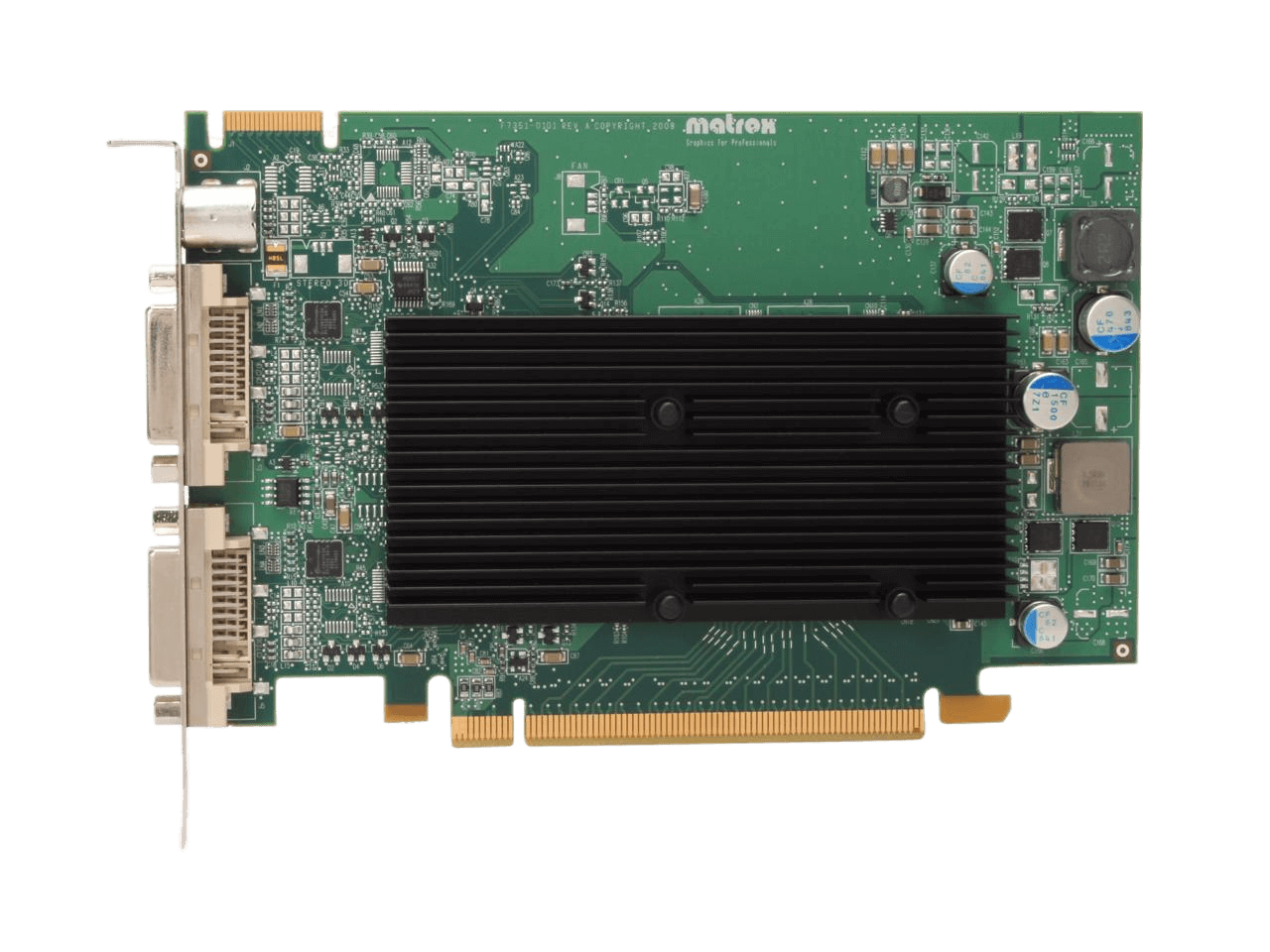 Matrox M9120 512MB PCI Express x16 Graphics Card M9120-E512F