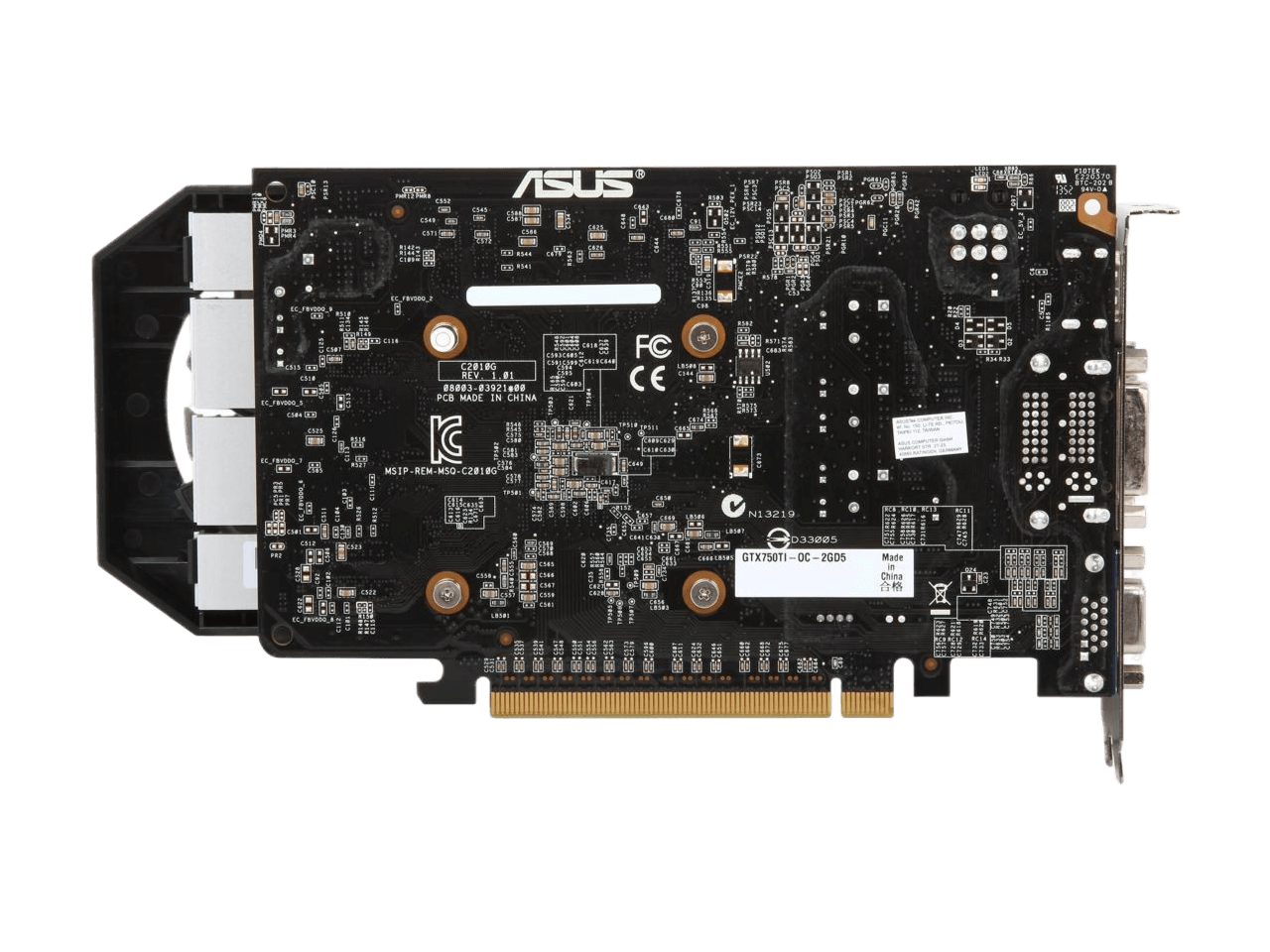 ASUS 2GB GeForce GTX 750 Ti GDDR5 128 Bit PCI Express 3.0 HDCP
