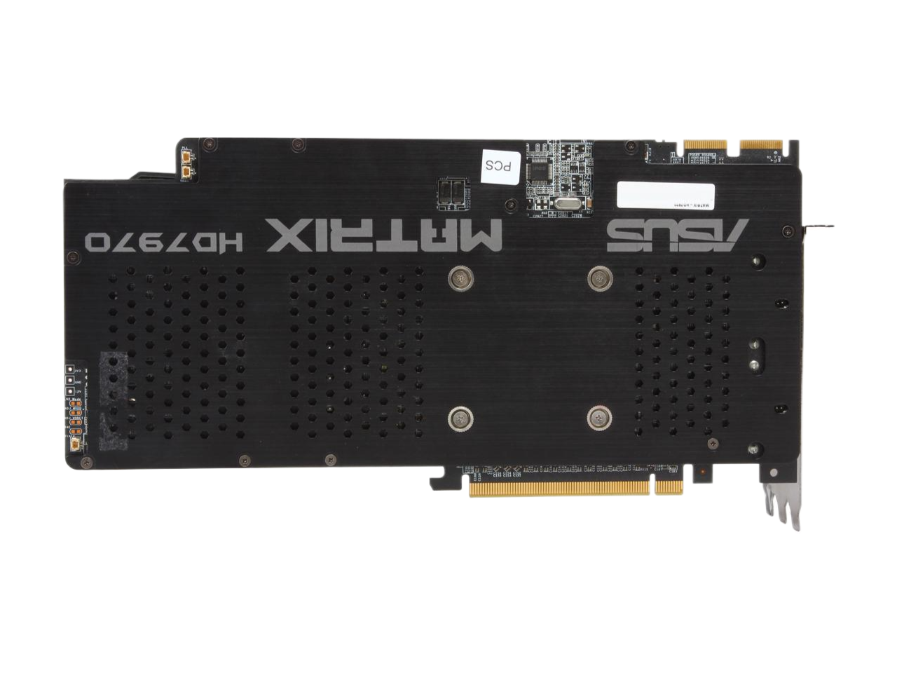 ASUS Radeon HD 7970 GHz Edition 3GB GDDR5 PCI Express 3.0 x16 CrossFireX Support Video Card MATRIX-HD7970-P-3GD5