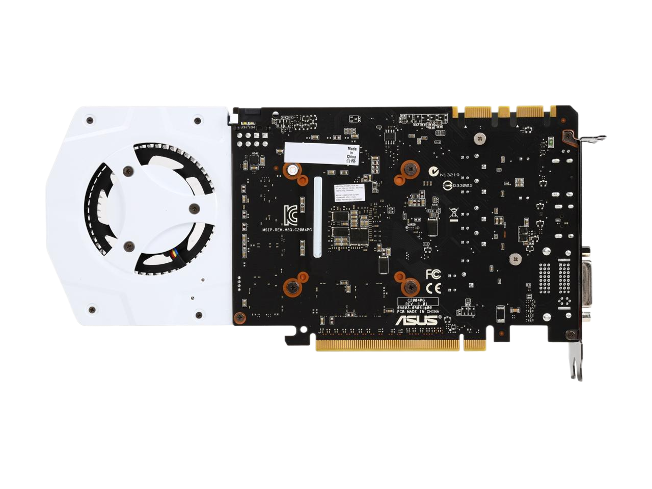 ASUS GeForce GTX 970 4GB GDDR5 PCI Express 3.0 SLI Support Video Card TURBO-GTX970-OC-4GD5