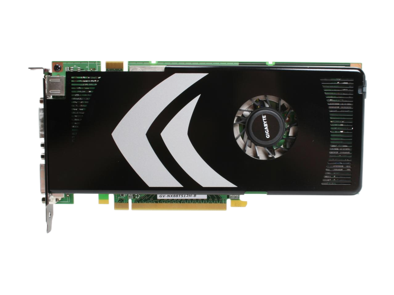 NVIDIA GeForce 9800 GT 512MB GDDR3 PCIe x16 DVI Gaming Graphics Card ...