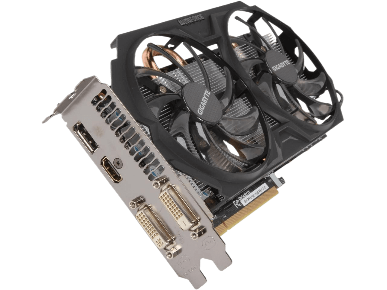 GIGABYTE Radeon R9 270 2GB 256-Bit GDDR5 PCI Express 3.0 HDCP Ready Video Card GV-R927OC-2GD