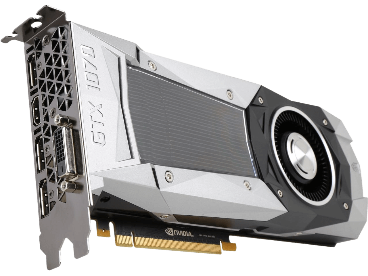 EVGA GeForce GTX 1070 Founders Edition 8GB GDDR5 LED DX12 OSD Support Graphics Card 08G-P4-6170-KR