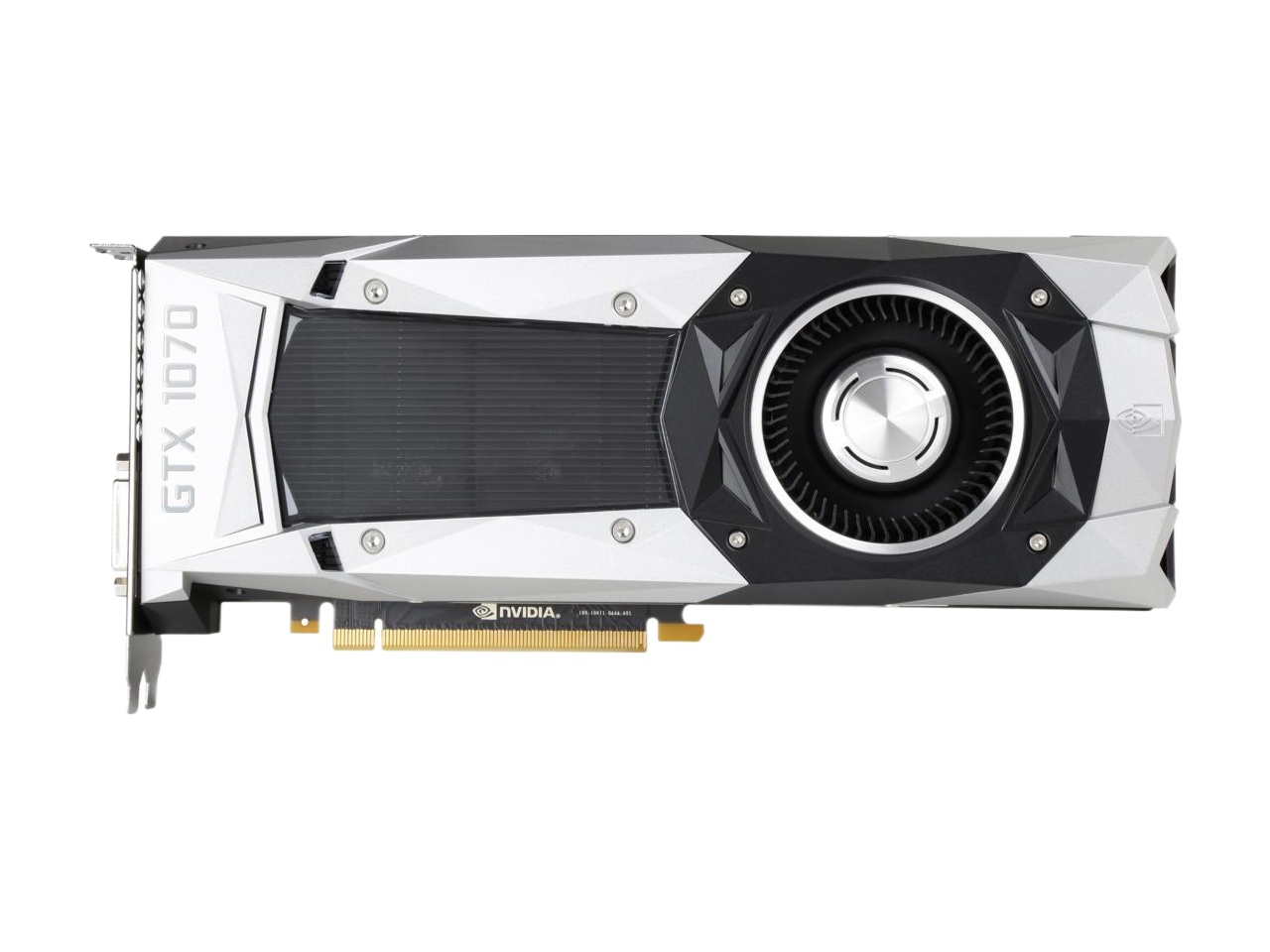 PNY GeForce GTX 1070 Founders Edition 8GB GDDR5 PCI Express 3.0 Video Graphics Card VCGGTX10708PB-CG