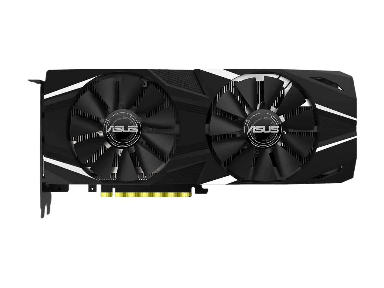 ASUS GeForce RTX 2080 Overclocked 8G GDDR6 Dual-Fan Edition VR Ready HDMI DP 1.4 USB Type-C Graphics Card DUAL-RTX2080-O8G