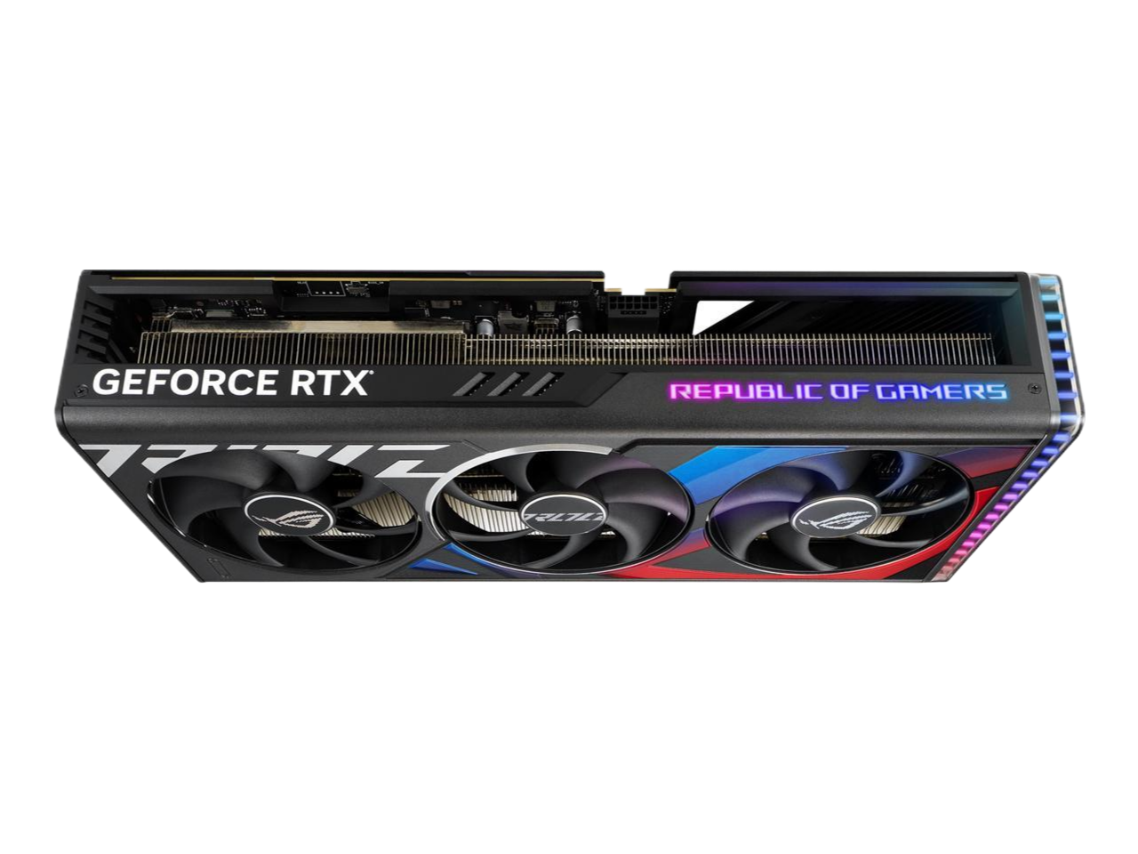 ASUS ROG Strix GeForce RTX 4080 OC Edition Gaming 16GB GDDR6X PCIe 4.0 HDMI 2.1a DisplayPort 1.4a Graphics Card ROG-STRIX-RTX4080-O16G-GAMING