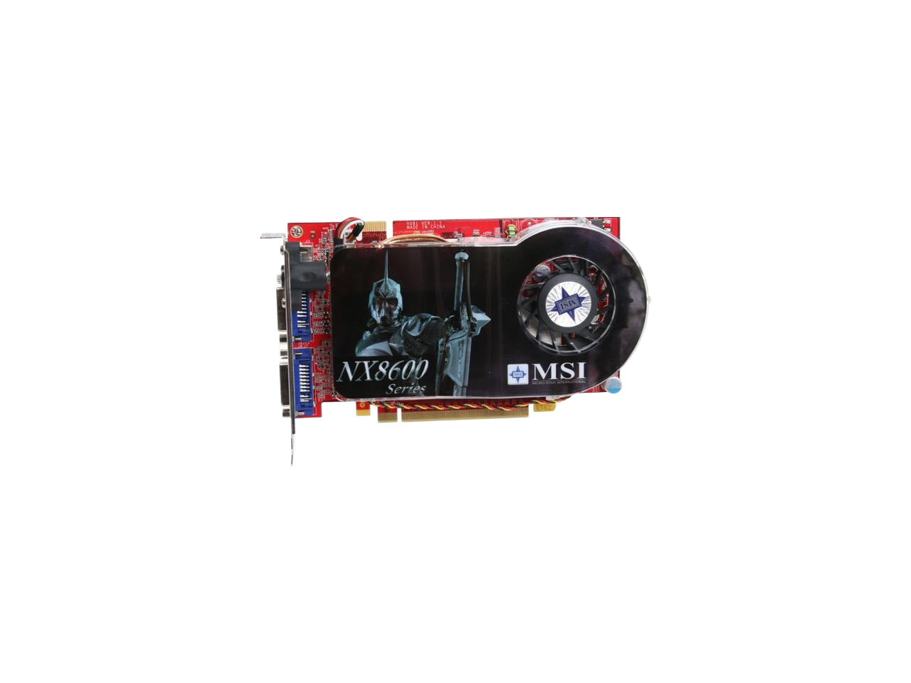 MSI GeForce 8600 GT 256MB GDDR3 PCI Express x16 SLI Support NX8600GT Twin Turbo Video Card
