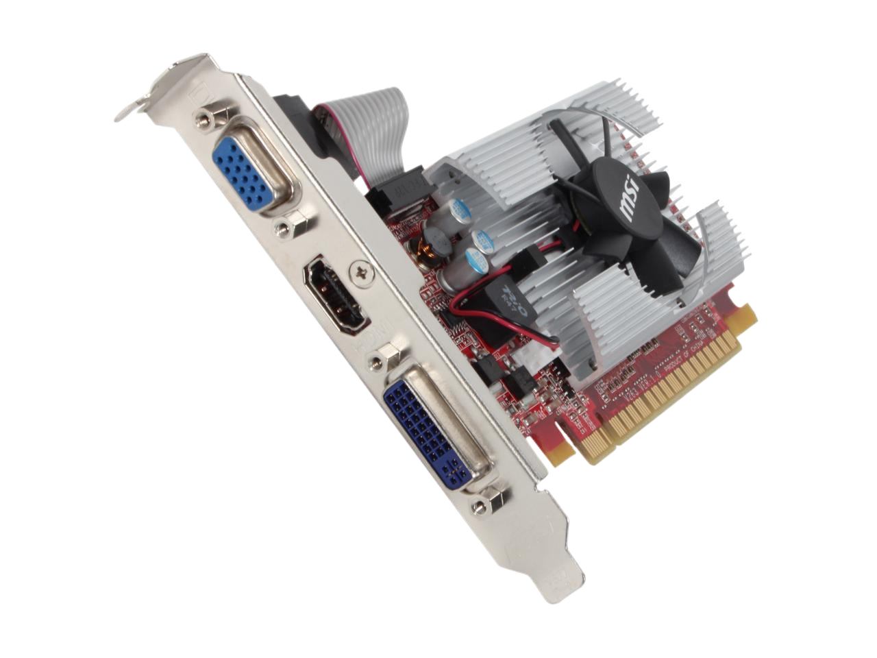 MSI GeForce GT 520 Fermi 2GB DDR3 PCI Express 2.0 x16 Low Profile