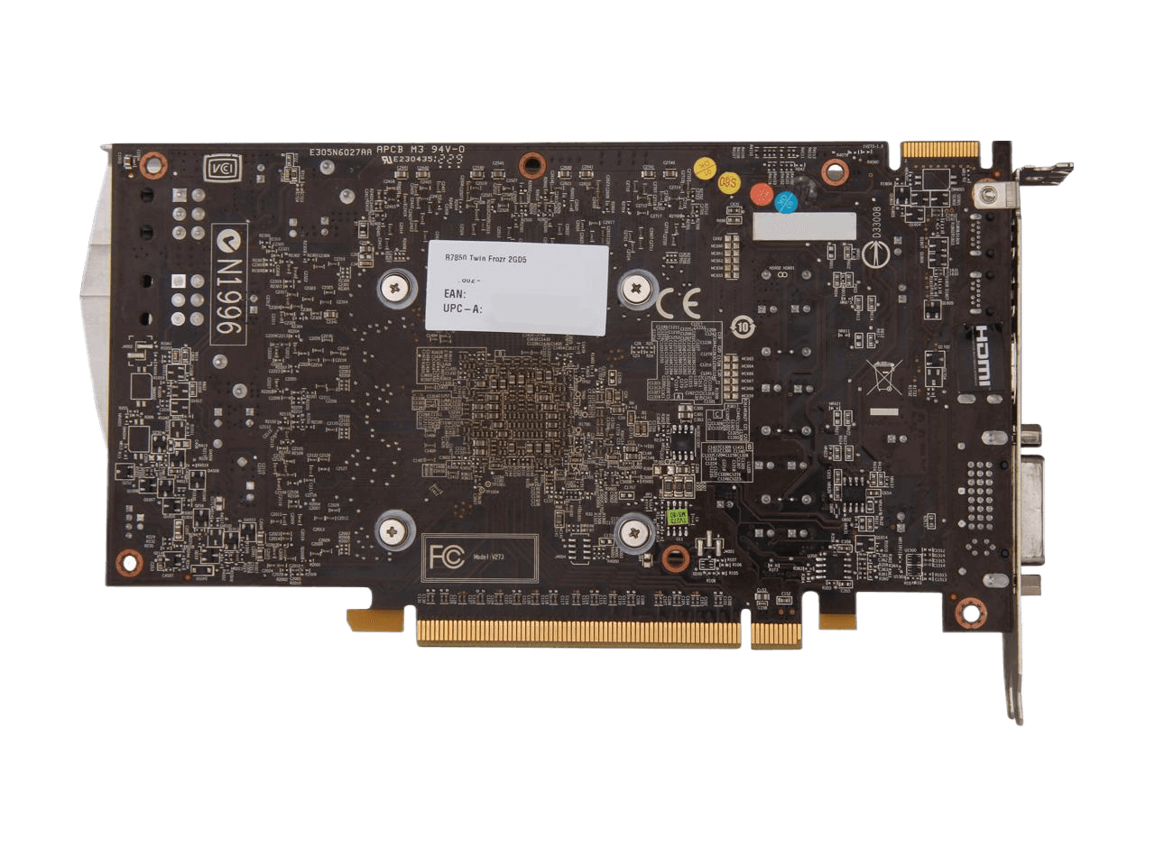 MSI Radeon HD 7850 2GB GDDR5 PCI Express 3.0 x16 CrossFireX Support Video Card R7850 Twin Frozr 2GD5