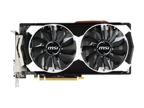 MSI Radeon R9 380 4GB 256-Bit GDDR5 DirectX 12 HDCP Ready CrossFireX Support ATX Video Card