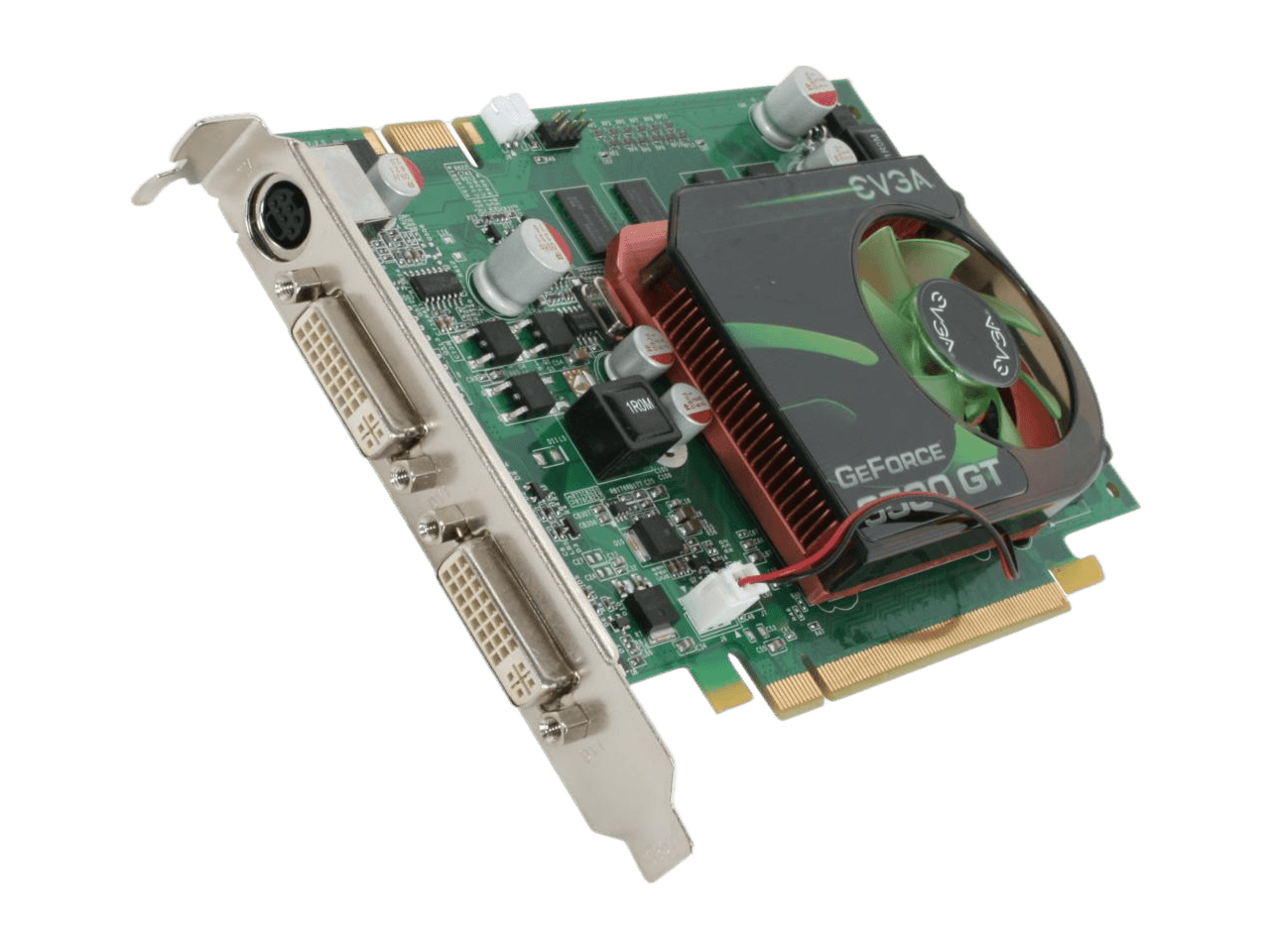 EVGA GeForce 9500 GT DirectX 10 1GB 128-Bit DDR2 PCI Express 2.0 x16 HDCP Ready Video Card 01G-P3-N958-RX