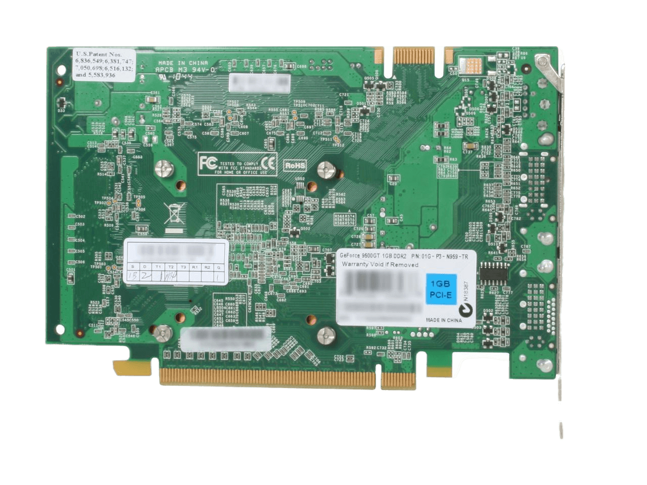 EVGA GeForce 9500 GT 1GB DDR2 PCI Express 2.0 x16 Video Card 01G-P3-N958-RX