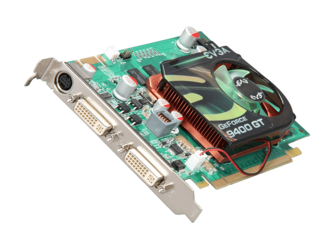 EVGA NVIDIA GeForce 9400 GT 512MB DDR2 PCI Express 2.0 x16 SLI Support Video Card 512-P3-N944-LR