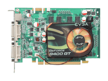 EVGA GeForce 9400 GT 512MB DDR2 PCI Express 2.0 x16 SLI Support Video Card 512-P3-N944-LR