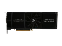 EVGA GTX 590 CLASSIFIED Limited Edition 3GB 768-bit GDDR5 PCI express 2.0 x16 3xDual-Link DVI DisplayPort HDCP Ready QUAD SLI Ready PhysX 3D Vision Surround Support Video Card 03G-P3-1598-AR