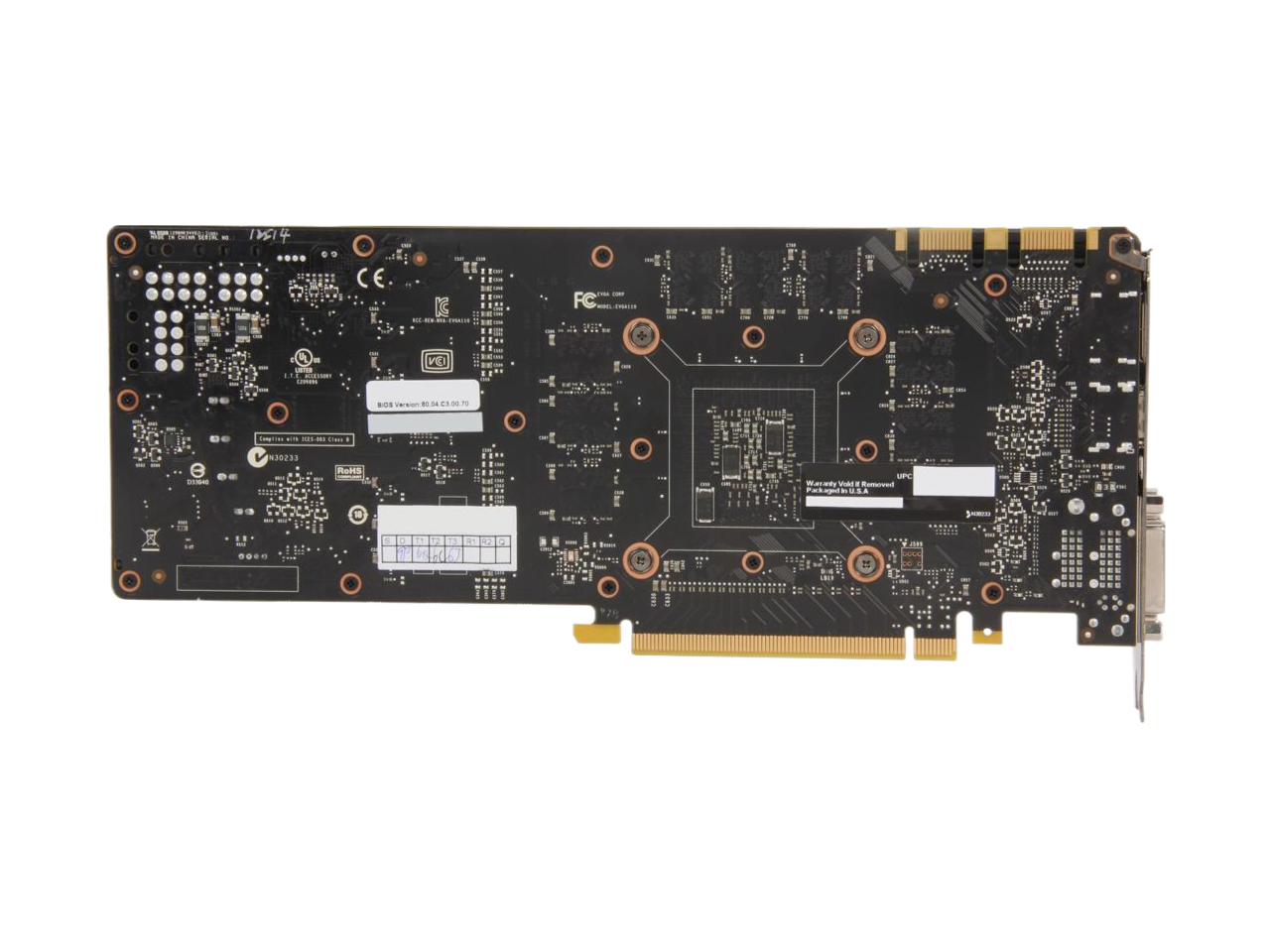 EVGA GeForce GTX 770 2GB 256-Bit GDDR5 G-SYNC Support  PCI Express 3.0 SLI Support Video Card 02G-P4-2770-KR
