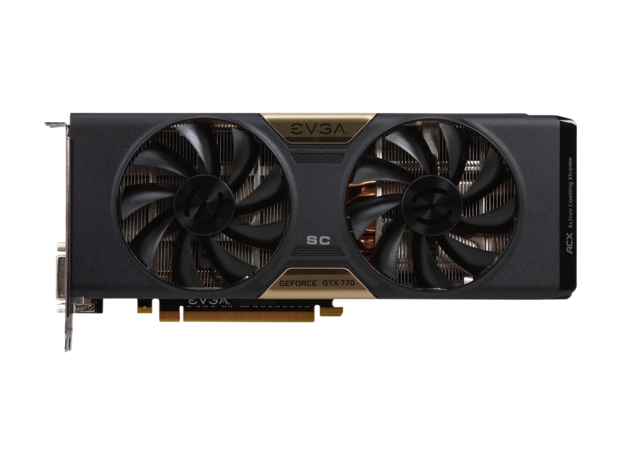 EVGA GeForce GTX 770 SuperClocked 2GB 256-bit GDDR5 PCI Express 3.0 SLI Support w/ ACX Cooling G-SYNC Support Video Card 02G-P4-2774-KR