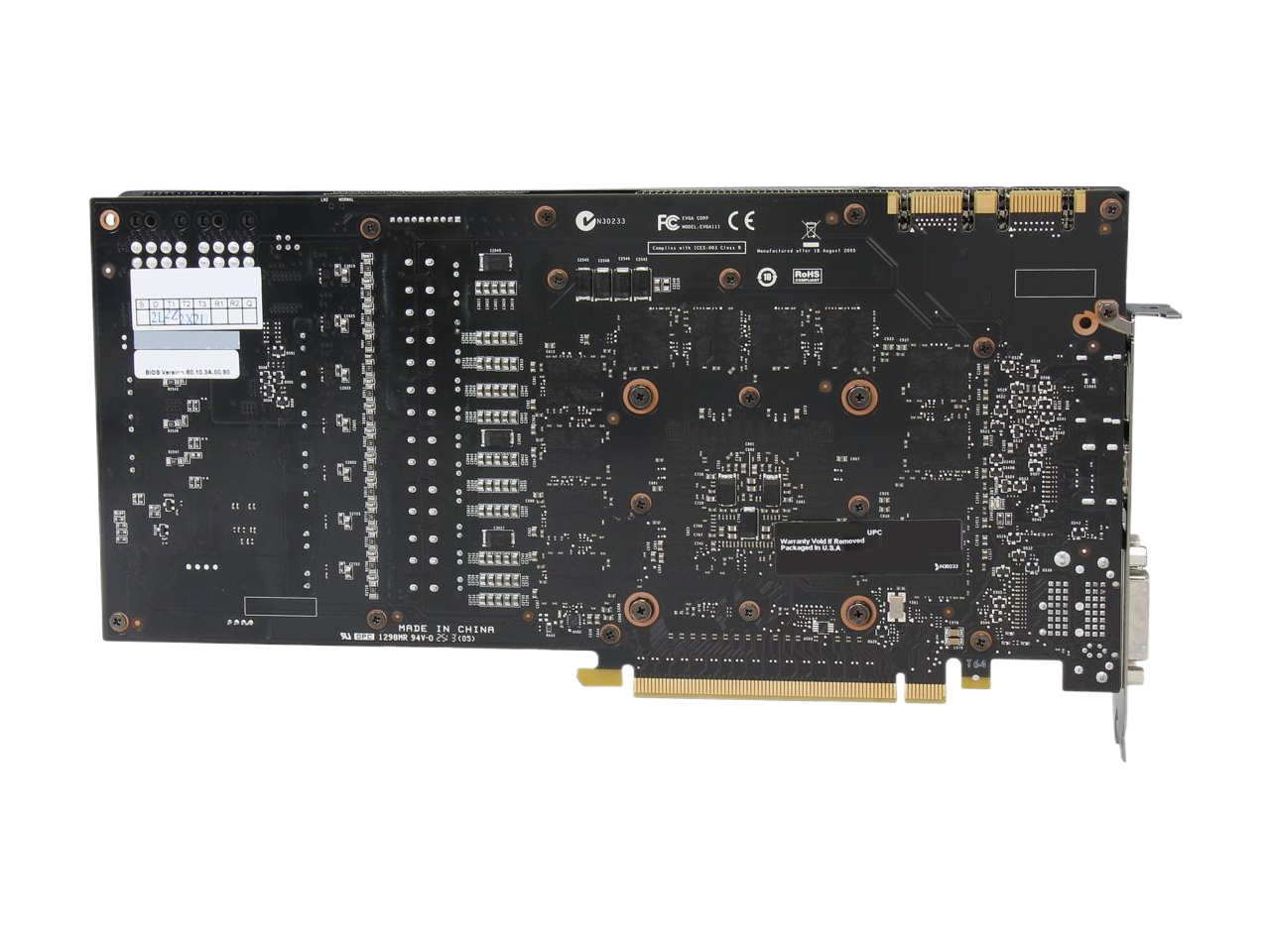 EVGA GeForce GTX 780 3GB 384-Bit GDDR5 PCI Express 3.0 SLI Support Classified w/ EVGA ACX Cooler G-SYNC Support Video Card 03G-P4-3788-KR