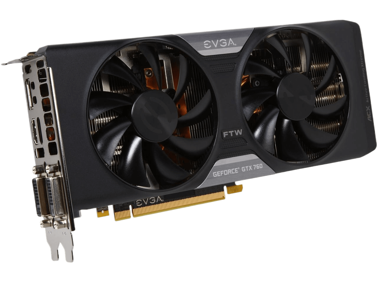 EVGA GeForce GTX 760 4GB 256-Bit GDDR5 PCI Express 3.0 SLI Support SC 4GB w/ EVGA ACX Cooler G-SYNC Support Video Card 04G-P4-2768-KR