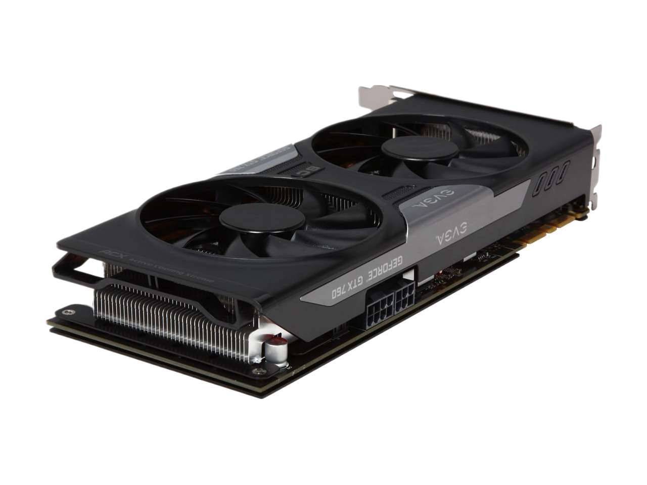 EVGA GeForce GTX 760 2GB 256-bit GDDR5 G-SYNC Support PCI Express 3.0 SLI Support Dual Superclocked w/ EVGA ACX Cooler Video Graphics Card 02G-P4-3765-KR