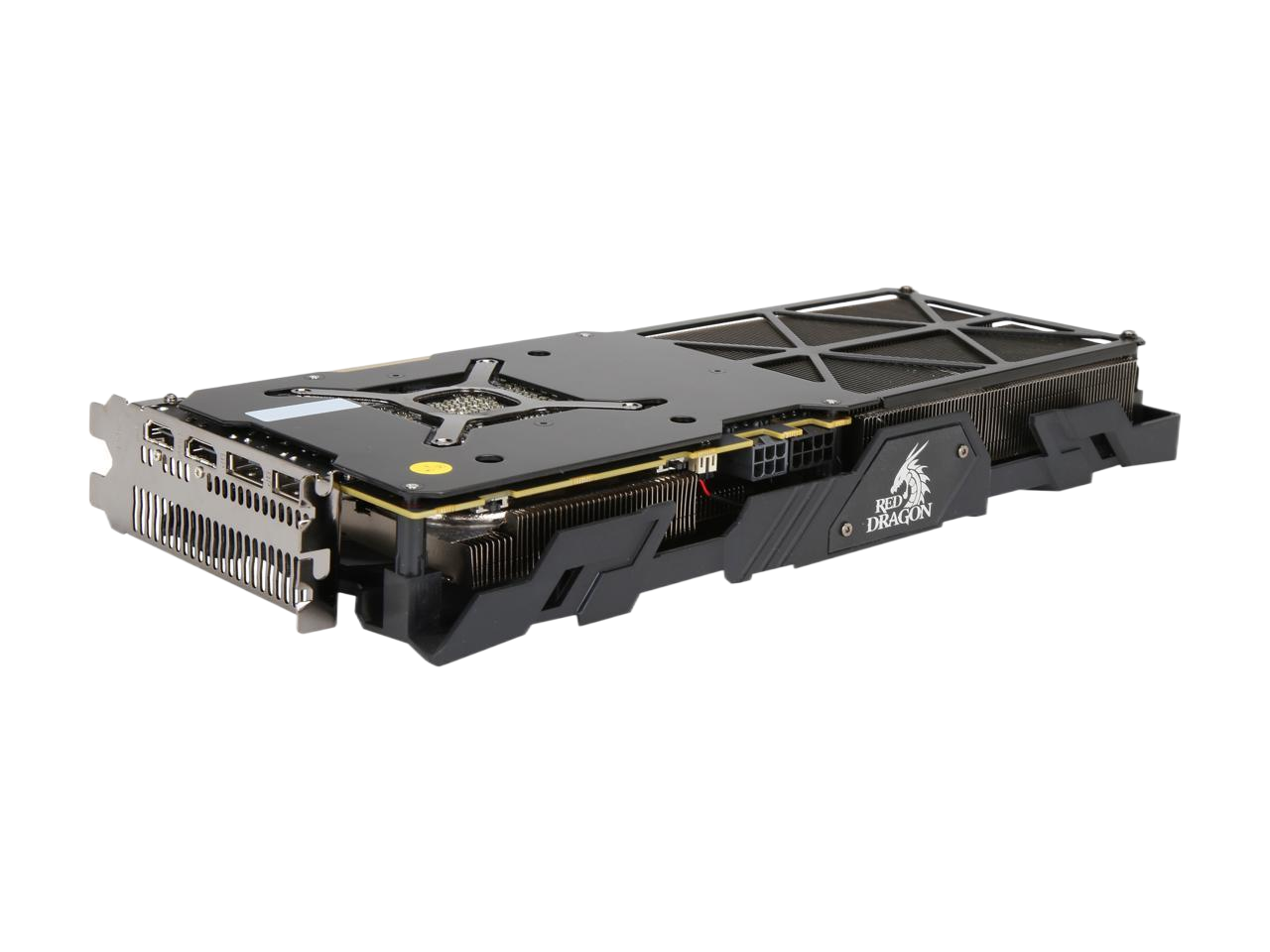 PowerColor RED DRAGON Radeon RX Vega 56 8GB HBM2 PCI Express 3.0 CrossFireX Support ATX Video Card AXRX VEGA 56 8GBHBM2-2D2HD/OC