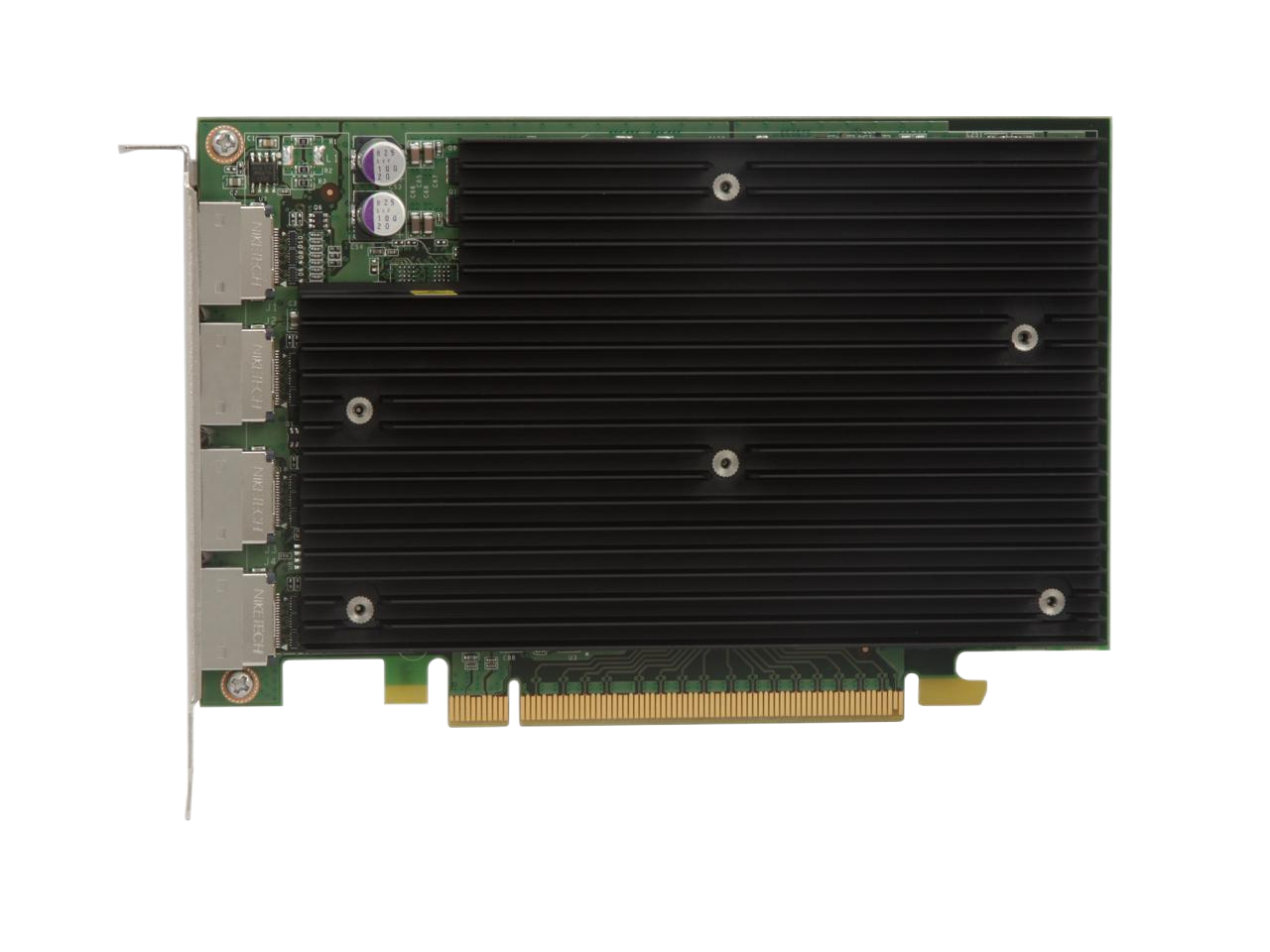 HP NVIDIA Quadro NVS 450 512MB PCIe Quad DP Display Port Video Card 490565-002