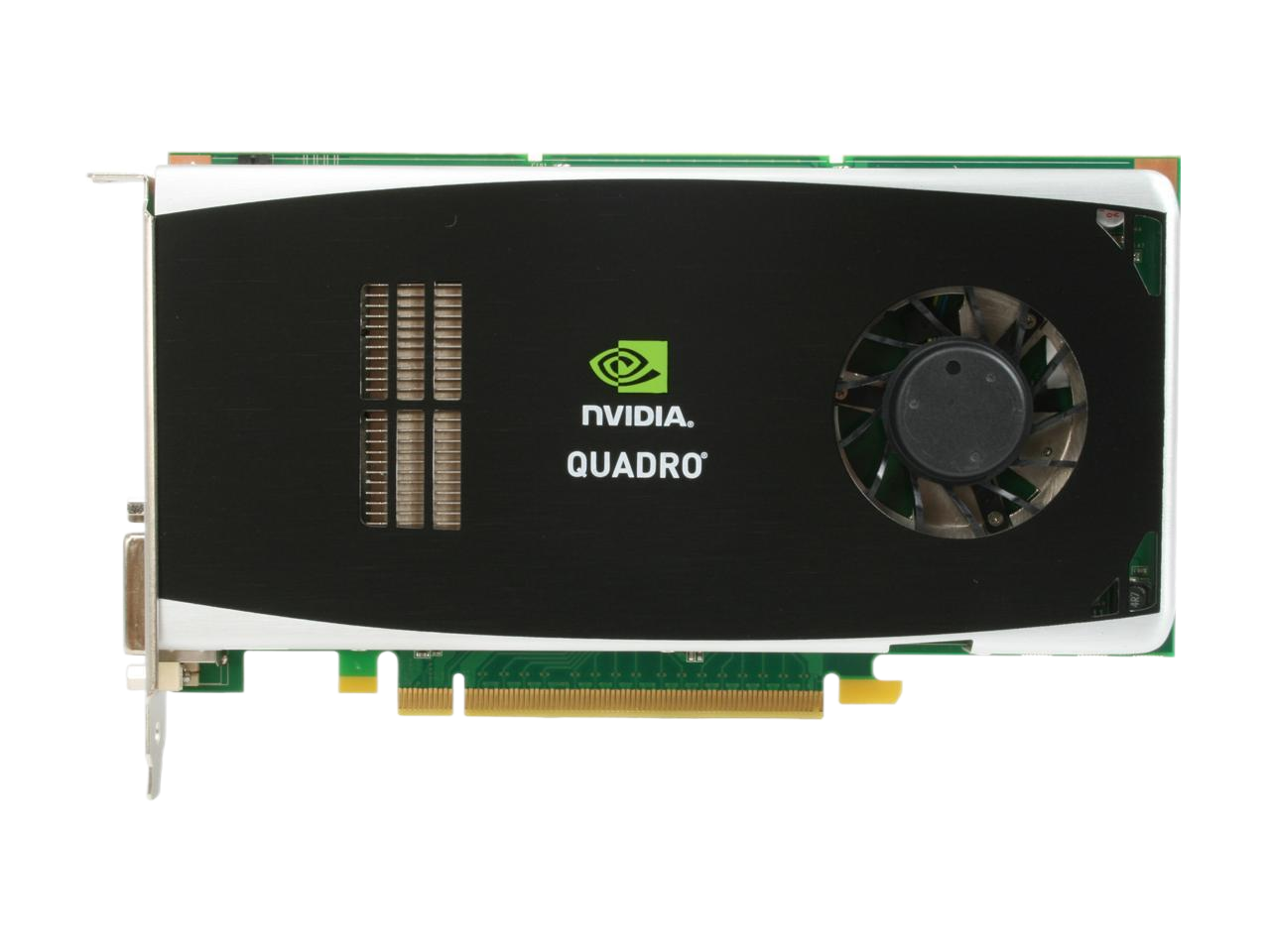 PNY NVIDIA Quadro FX 3800 1GB GDDR3 PCI Express Gen 2 x16 DVI-I DL Professional Graphics Board VCQFX3800-PCIE-PB