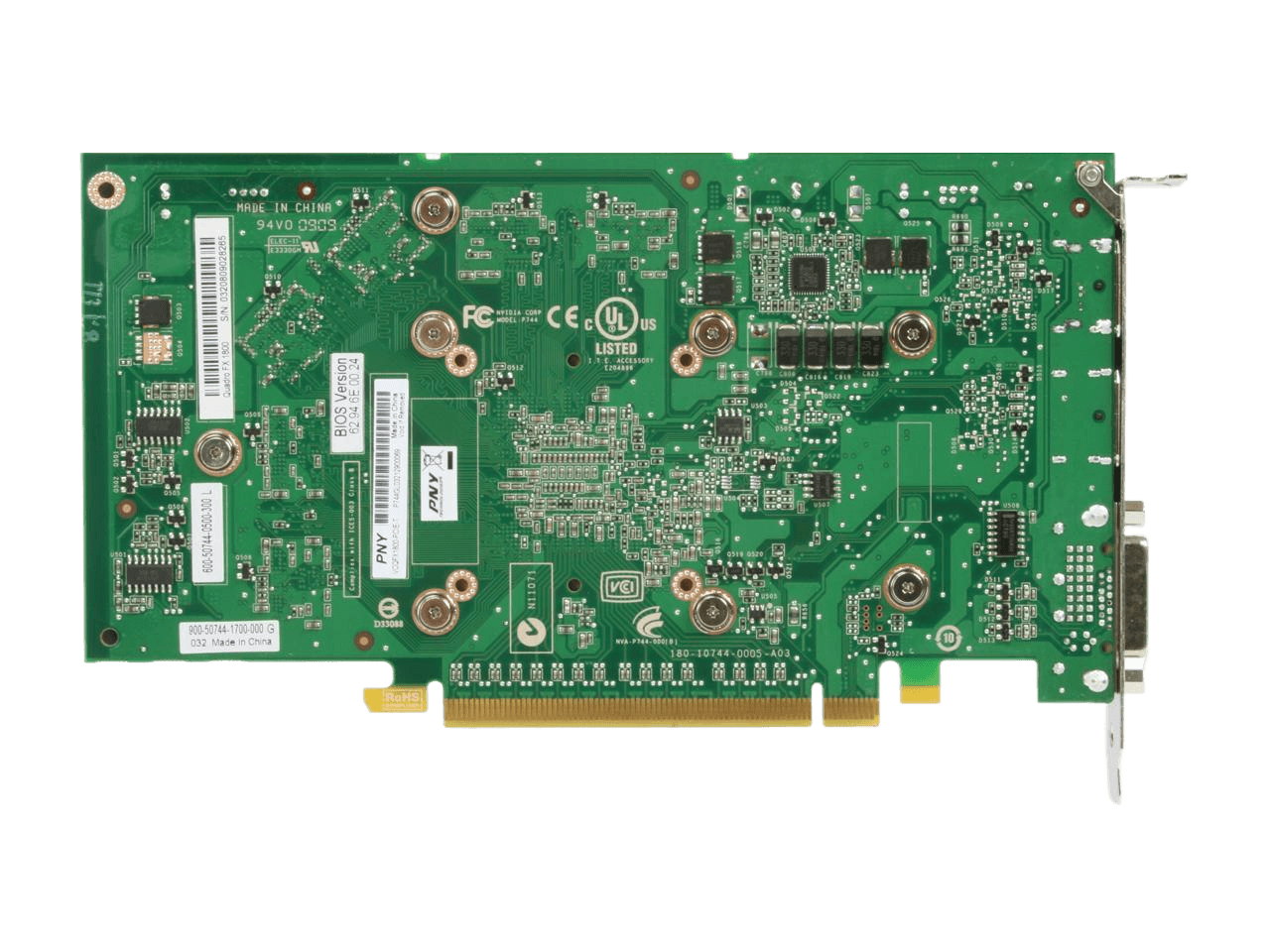 PNY Quadro FX 3800 1GB 256-bit GDDR3 PCI Express 2.0 x16 Workstation Video Card VCQFX3800-PCIE-PB