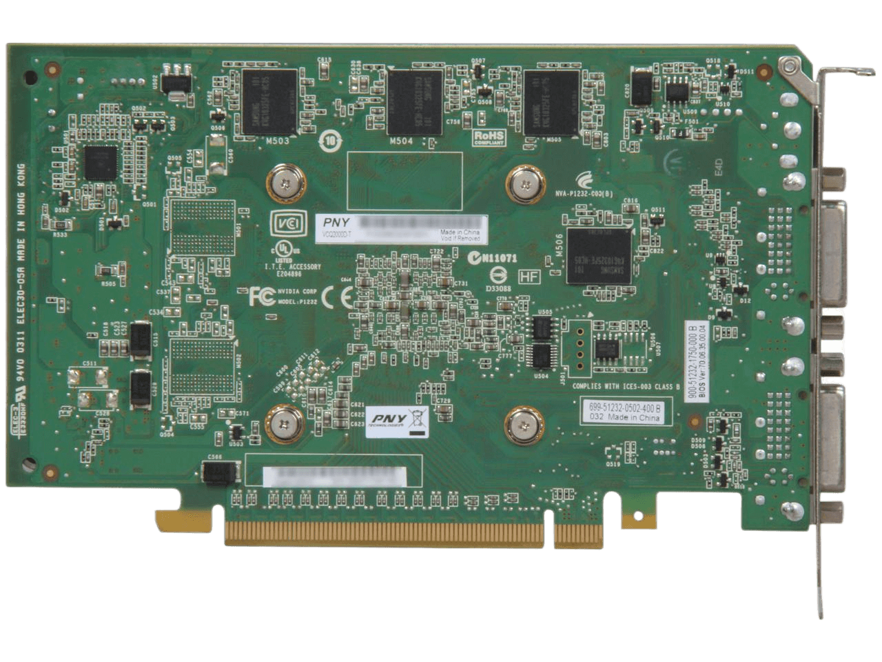 PNY NVIDIA Quadro 2000D 1GB 128-bit GDDR5 PCI Express 2.0 x16 Workstation Video Card VCQ2000D-PB