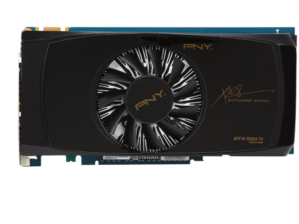 PNY GeForce GTX 550 Ti (Fermi) 1GB GDDR5 PCI Express 2.0 x16 SLI