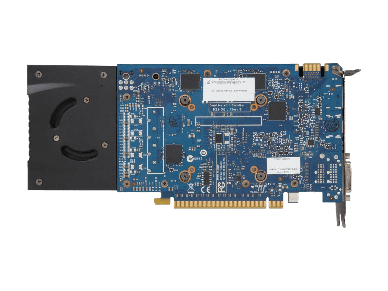 PNY G-SYNC Support GeForce GTX 660 2GB 192-Bit GDDR5 PCI Express 3.0 x16 HDCP Ready SLI Support Video Card VCGGTX660XPB
