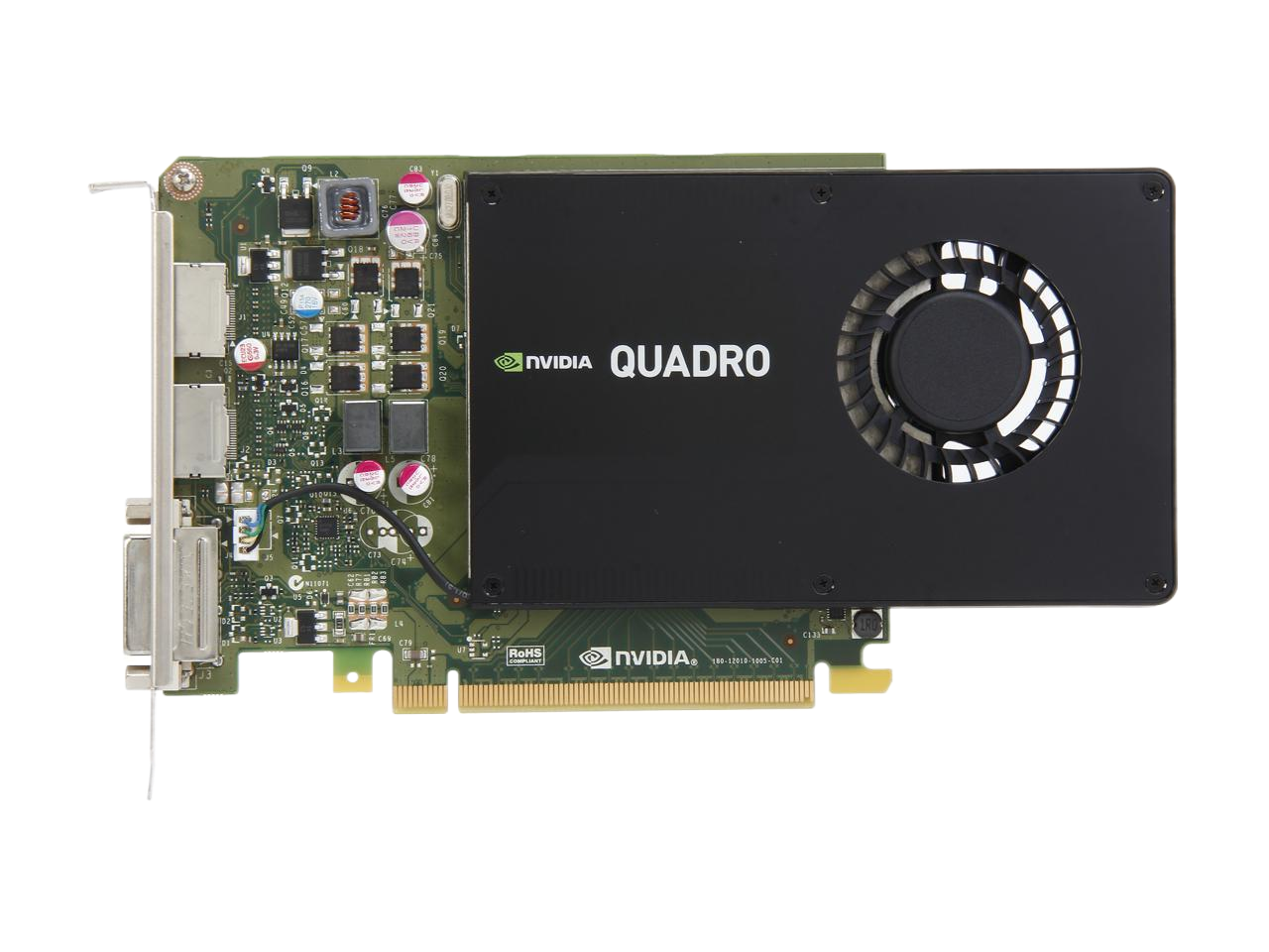 HP NVIDIA Quadro K2200 4GB GDDR5 PCI Express 2.0 x16 Video Card 765148-001, J3G88AT
