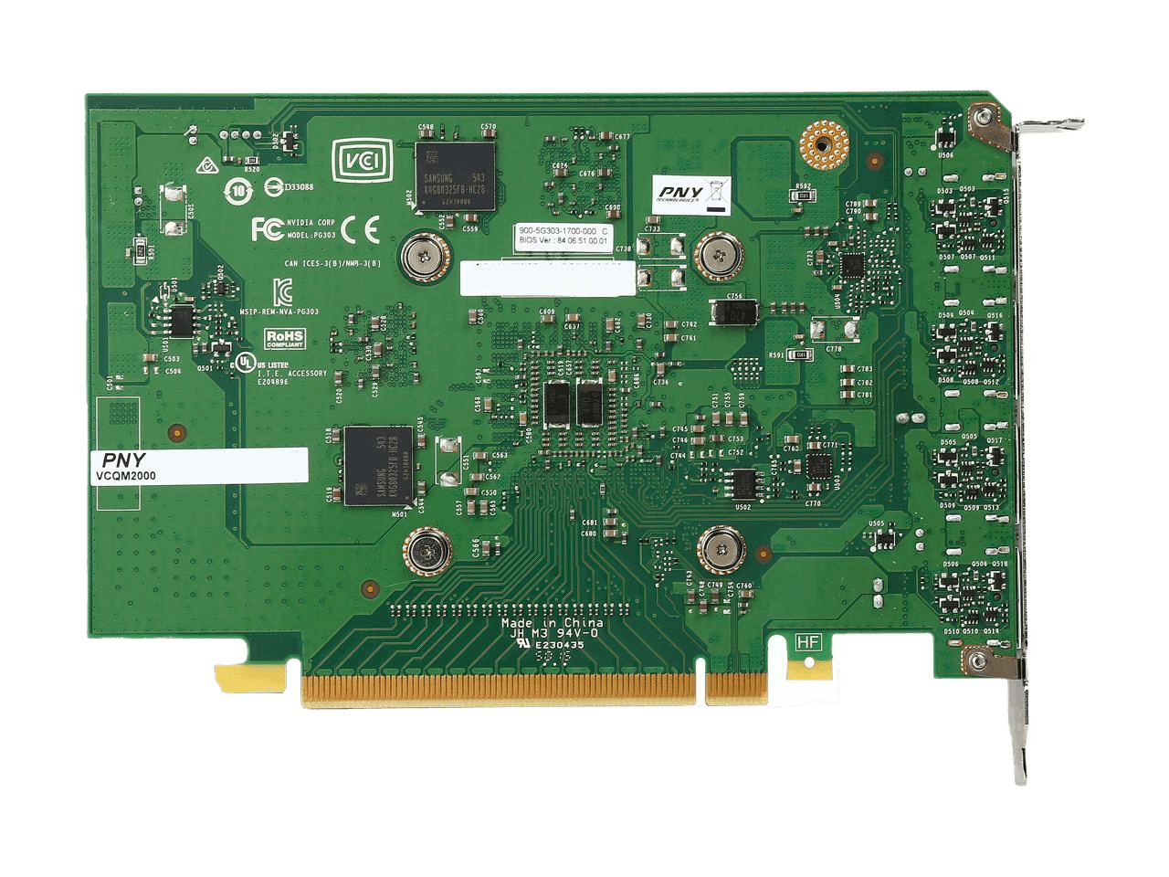PNY Quadro M2000 4GB 128-bit GDDR5 PCI Express 3.0 x16 Workstation Video Card VCQM2000-PB