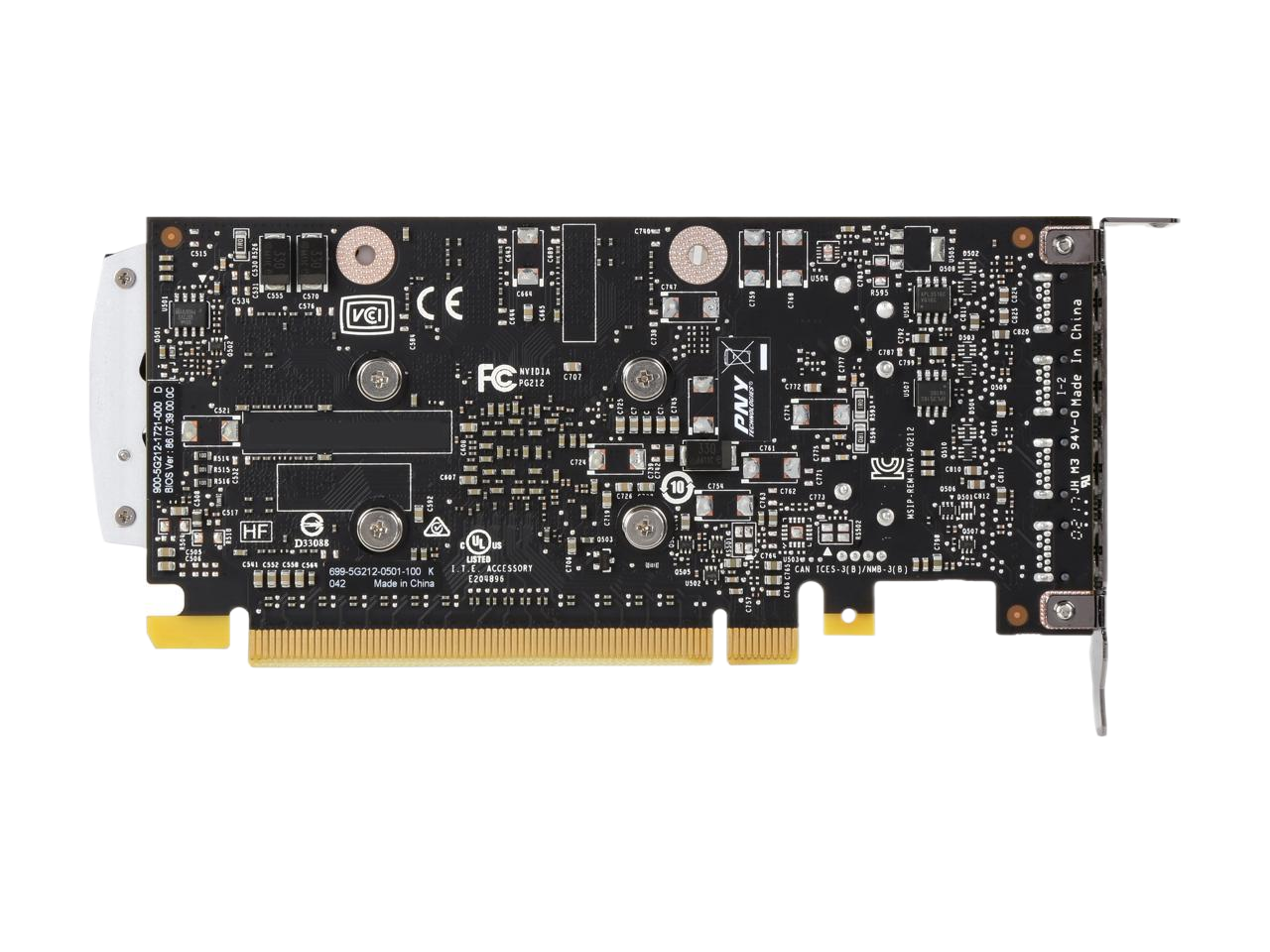PNY Quadro P600 2GB 128 bit GDDR5 PCI Express 3.0 x16 Low Profile