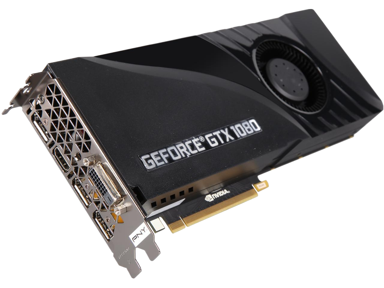 PNY GeForce GTX 1080 Blower Edition 8GB 256-Bit DirectX 12 GDDR5X PCI Express 3.0 x16 Video Graphics Card VCGGTX10808PB
