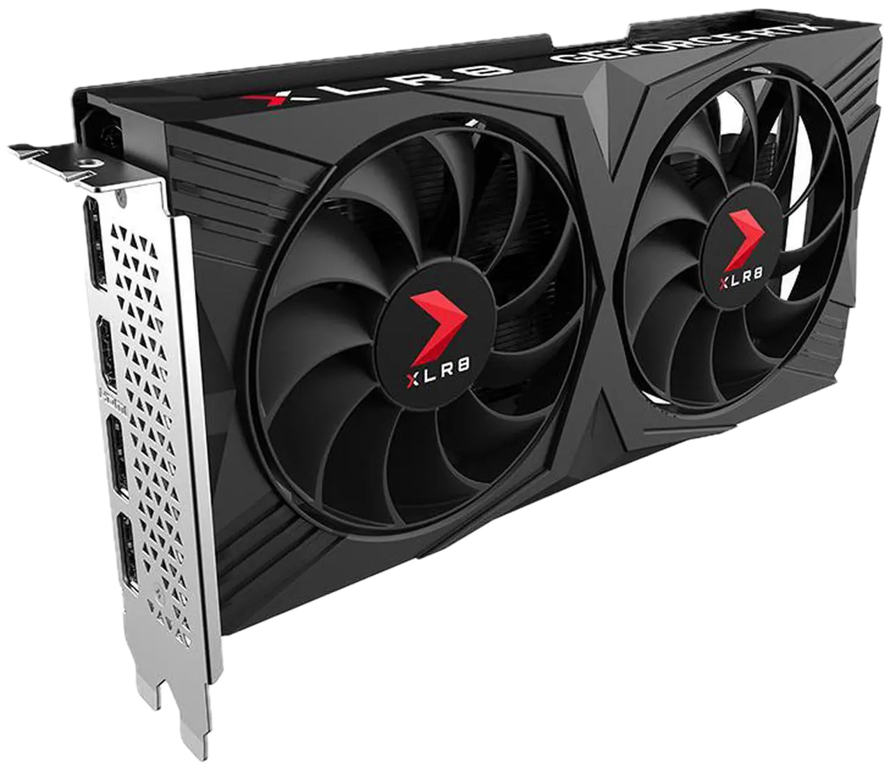 PNY GeForce RTX 4060 8GB XLR8 Gaming VERTO Overclocked Dual Fan DLSS 3 Graphics Card