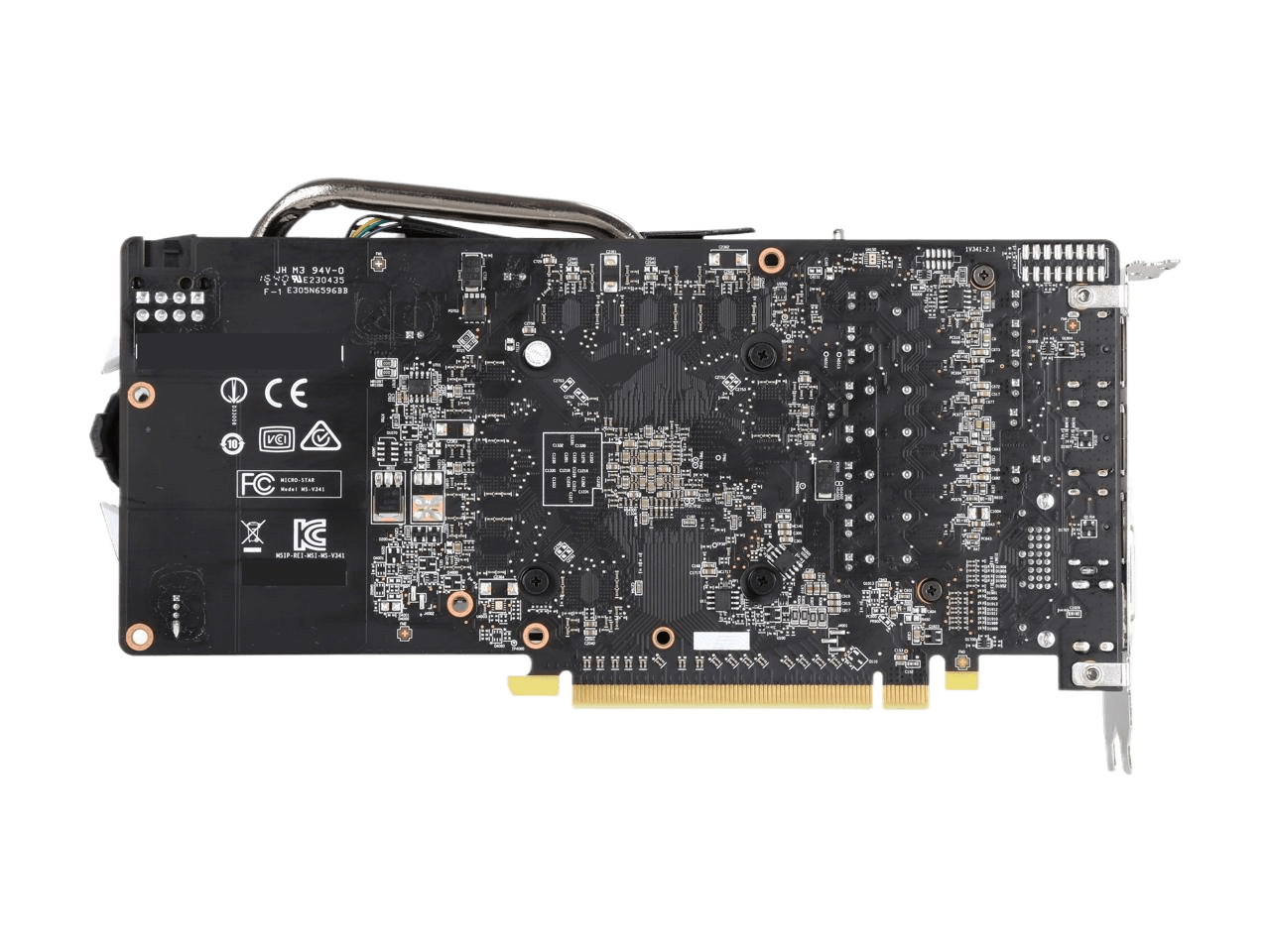 MSI Radeon RX 570 ARMOR OC 4GB GDDR5 PCI Express 3.0 x16 CrossFireX Support ATX Video Card