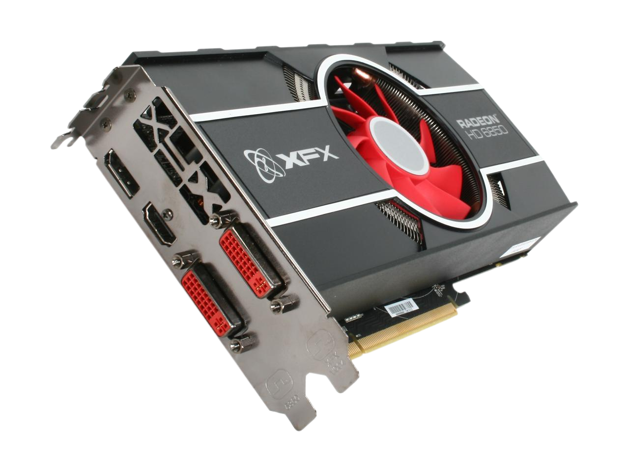 XFX Radeon HD 6850 1GB DDR5 PCI Express 2.1 x16 CrossFireX Support Video Card with Eyefinity HD-685X-ZNDC
