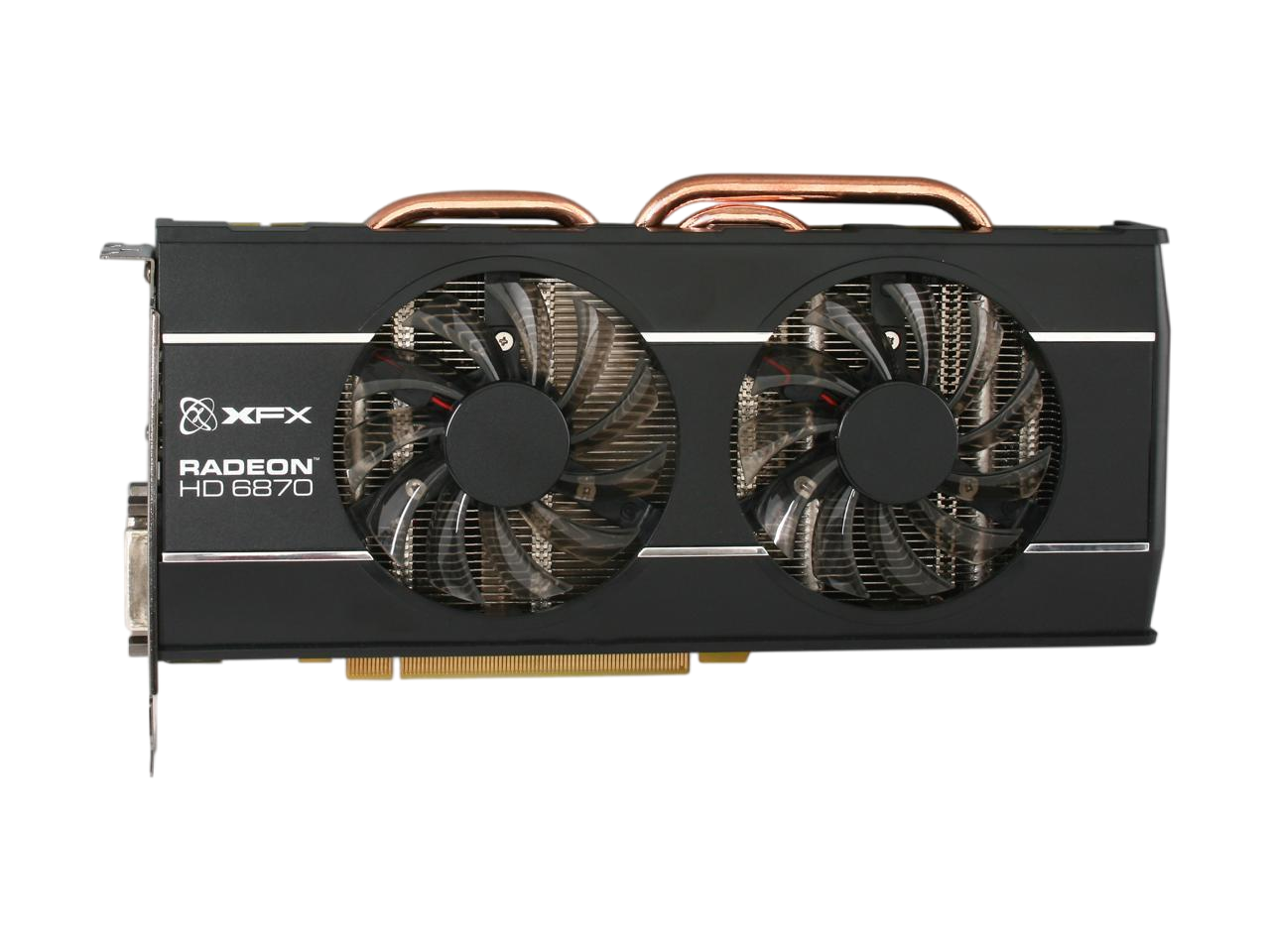 XFX AMD Radeon HD 6870 Double D 1GB GDDR5 PCI Express 2.1 x16 CrossFireX Support Video Card with Eyefinity HD-687A-ZDFC