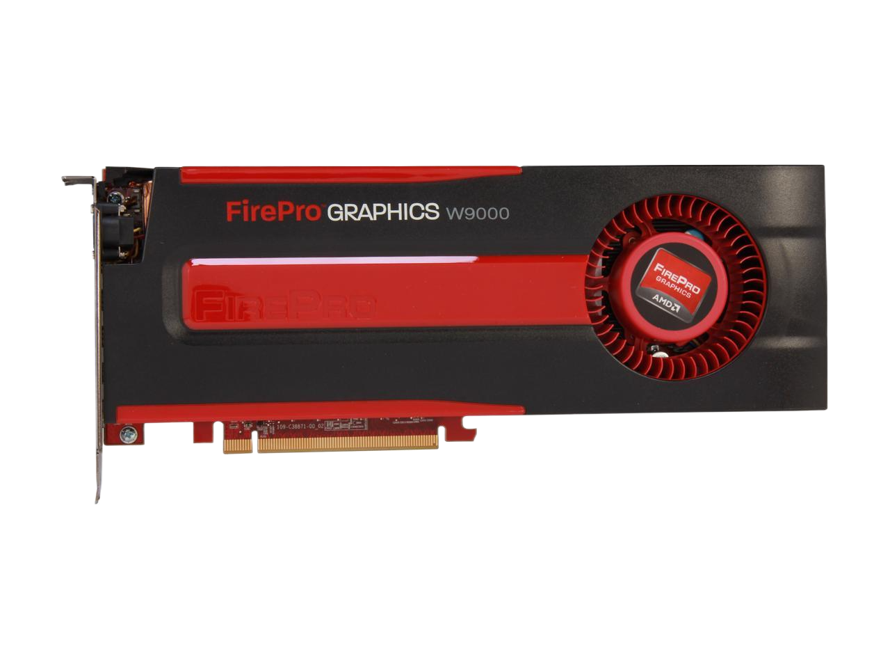Sapphire FirePro W9000 6GB GDDR5 SDRAM 975 MHz Core PCI Express 3.0 x16 Full-length/Full-height Graphics Card 100-505859