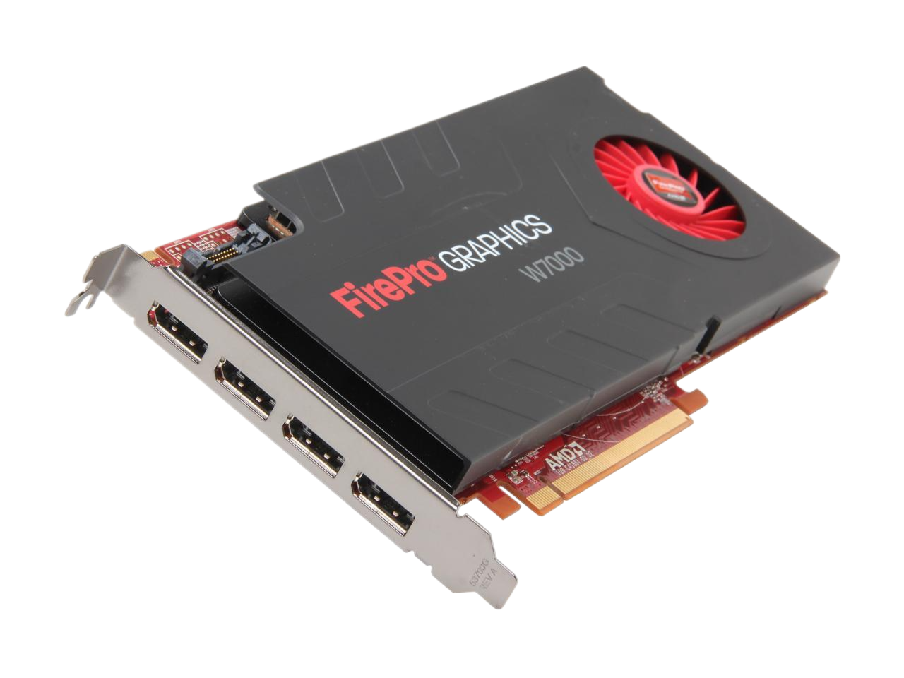 Sapphire AMD FirePro W7000 4GB GDDR5 Quad DisplayPort PCI-Express Workstation Graphics Cards 100-505848