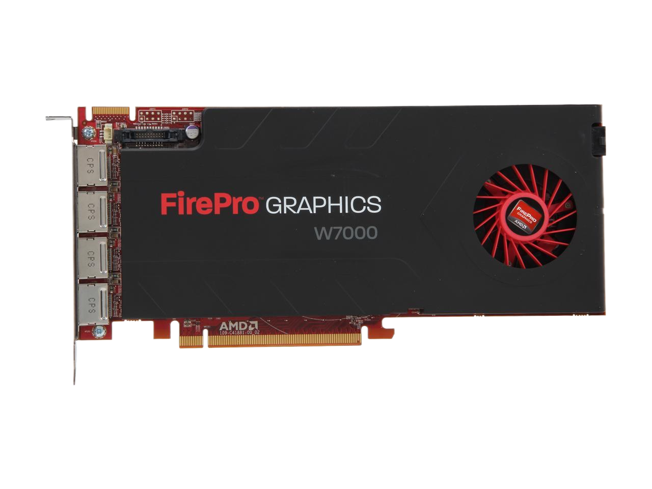 Sapphire AMD FirePro W7000 4GB GDDR5 Quad DisplayPort PCI-Express Workstation Graphics Cards 100-505848