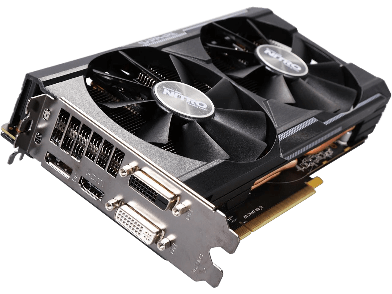 Sapphire AMD Radeon Nitro R9 380 4GB GDDR5 2DVI/HDMI/DisplayPort PCI-Express Video Card w/ Back Plate