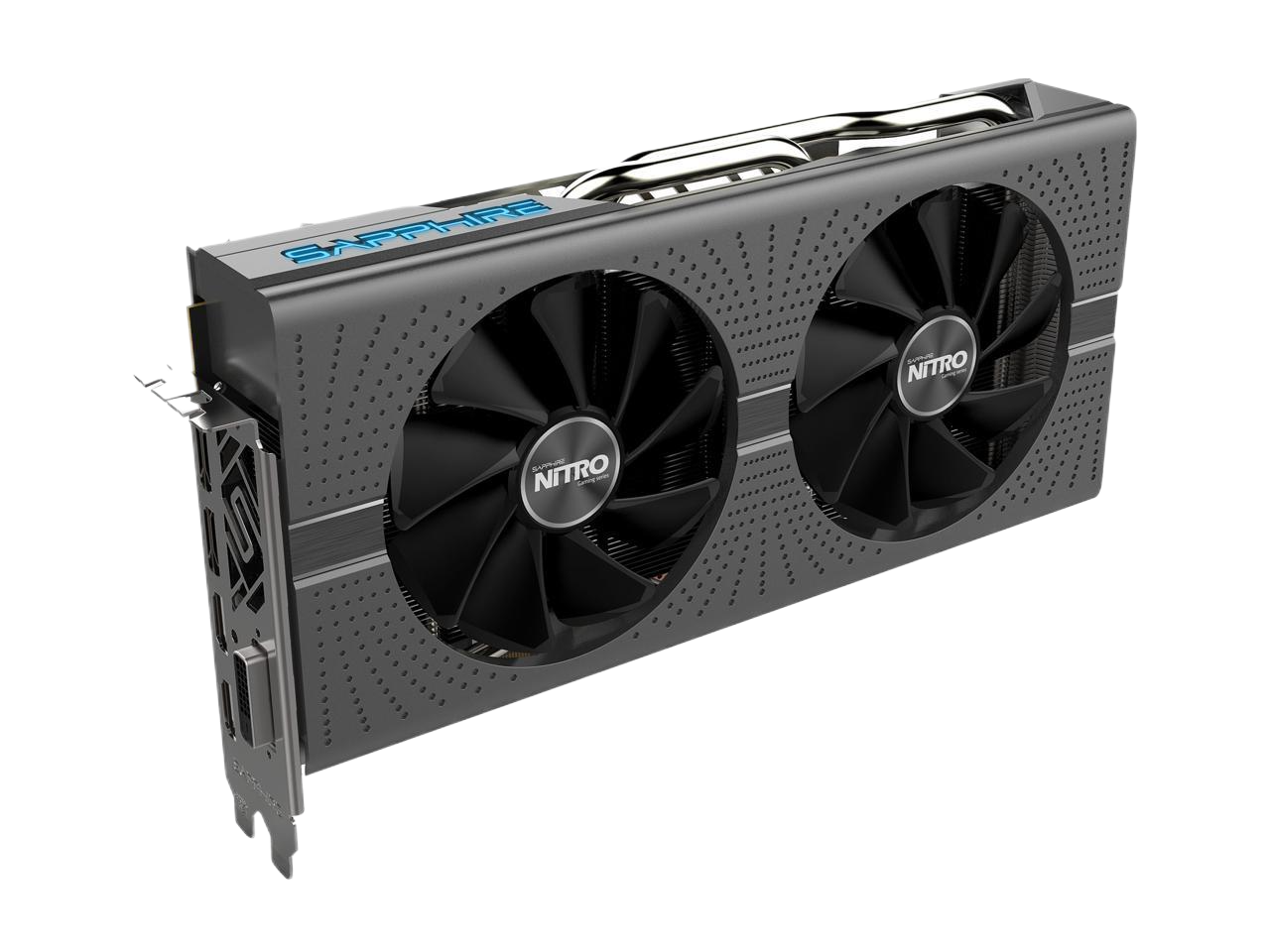 Sapphire NITRO+ Radeon RX 580 8GB GDDR5 PCI-E Dual HDMI / DVI-D / Dual DP w/ Backplate Limited Edition 100411NT+8GSR