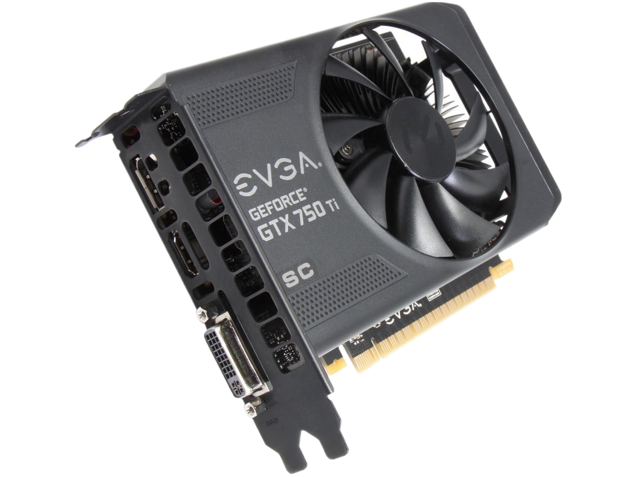 EVGA GeForce GTX 750 Ti Superclocked 2GB 128-Bit GDDR5 G-SYNC Support PCI Express 3.0 Video Card 02G-P4-3753-KR