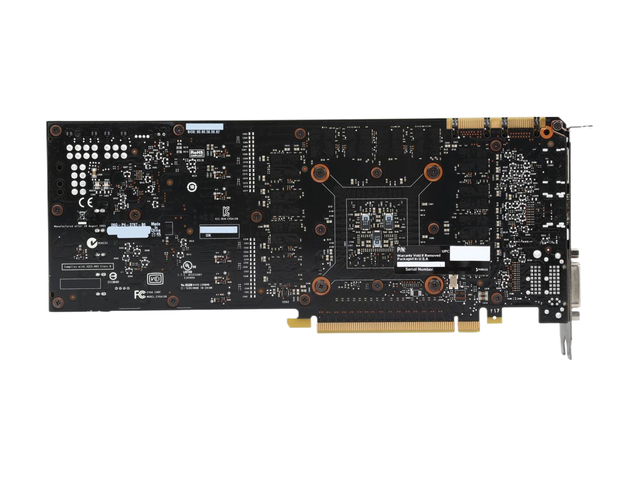 EVGA GeForce GTX 780 Ti Superclocked 3GB 384-Bit GDDR5 PCI Express 3.0 SLI Support w/EVGA ACX Cooler G-SYNC Support Video Card 03G-P4-2884-KR